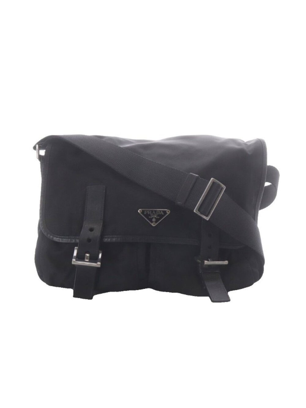Prada Shoulder Bag Nylon Black